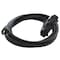 Ac Works STW; Cold Weather Extension Cord, 12 AWG, Indoor/Outdoor, 12/3, 3 Outlets, 6-15/20R, Black, PVC S620W620-010 - alternate 1